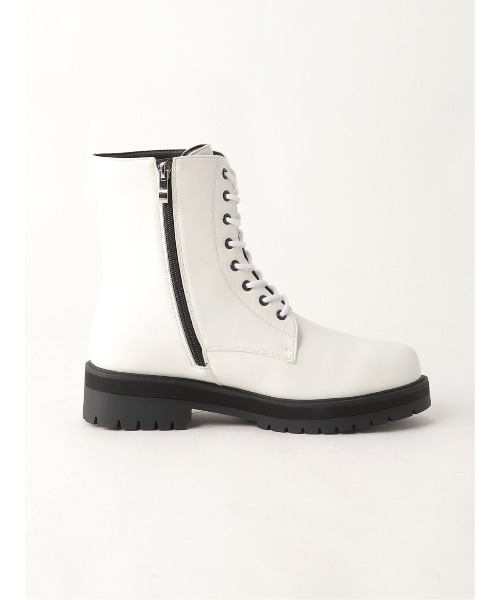 semantic design（セマンティックデザイン）の「セマンティックデザイン/semantic design 8ホール レースアップブーツ（ブーツ・メンズ・ブラック/ホワイト・MEDIUM/LARGE）」の17枚目の写真
