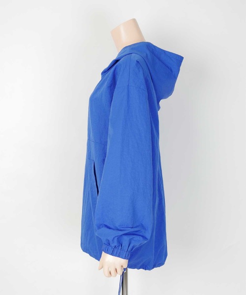 SEA DRESS（シードレス）の「ﾌﾛﾝﾄｼﾞｯﾌﾟｱｸﾃｨﾌﾞﾊﾟｰｶｰ（ラッシュガード・レディース・ピンク/アイボリー/ブルー/オリーブ/ブラック・L/M/S）」の15枚目の写真