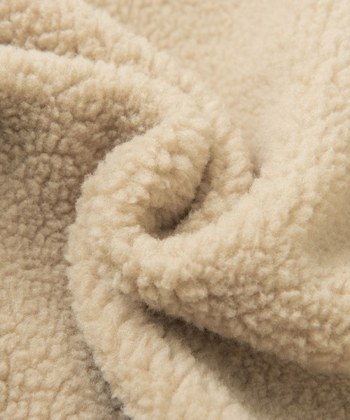 and it_（アンドイット）の「ボアベスト（ベスト・レディース・ダークベージュ/ネイビー/ライトグレー・M-L）」の19枚目の写真