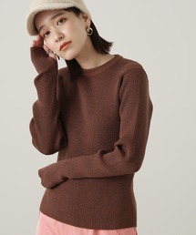 N.(N. Natural Beauty Basic) | 【横田ひかるさん着用】◆ラメミックスリブニット(ニット/セーター)