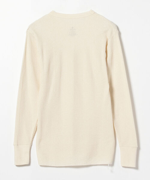 INDERA（インデラ）の「INDERA MILLS / Cotton L/S Thermals コットン ロングスリーブサーマル（Tシャツ/カットソー・メンズ・ナチュラル・SMALL/MEDIUM）」の5枚目の写真