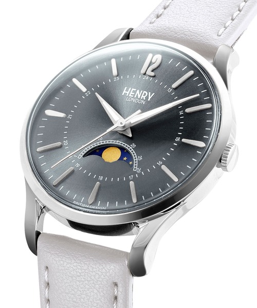 HENRY LONDON（ヘンリーロンドン）の「HENRY LONDON/ヘンリーロンドン APPLE LEATHER 腕時計 HRL-HL34LM0377AL メンズ レディース（アナログ腕時計・レディース・ブルー・FREE）」の7枚目の写真