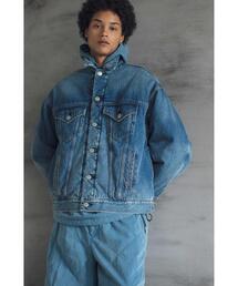 ＜monkey time＞ PDD DENIM TRUCKER JACKET ind/ジャケット