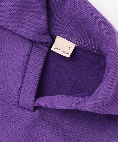 petit main（プティマイン）の「【リンク】セーラートレーナー(キッズ)（スウェット・キッズ・パープル/アイボリー・100cm/130cm/110cm/120cm/90cm）」の4枚目の写真