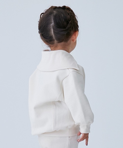 petit main（プティマイン）の「【リンク】セーラートレーナー(キッズ)（スウェット・キッズ・パープル/アイボリー・100cm/130cm/110cm/120cm/90cm）」の15枚目の写真