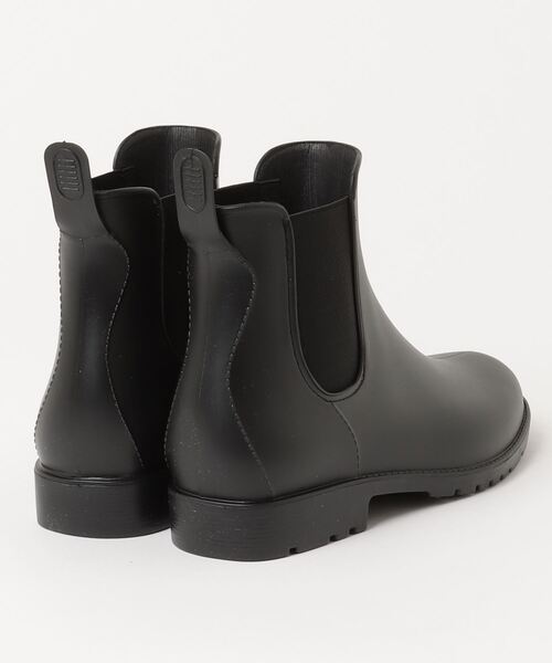 YOSUKE（ヨースケ）の「YOSUKEレインブーツ（レインシューズ・レディース・ブラック・M/L/LL/S）」の2枚目の写真