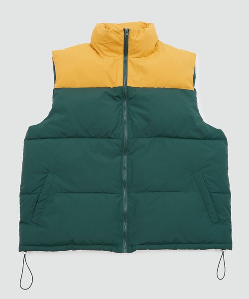 improves（インプローブス）の「パネル切替 フェイク ダウンベスト（ダウンベスト・メンズ・ネイビー/グリーン/ブラック・MEDIUM/LARGE）」の10枚目の写真
