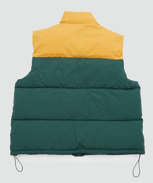 improves（インプローブス）の「パネル切替 フェイク ダウンベスト（ダウンベスト・メンズ・ネイビー/グリーン/ブラック・MEDIUM/LARGE）」の11枚目の写真