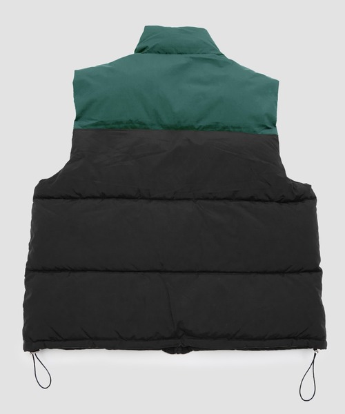improves（インプローブス）の「パネル切替 フェイク ダウンベスト（ダウンベスト・メンズ・ネイビー/グリーン/ブラック・MEDIUM/LARGE）」の7枚目の写真