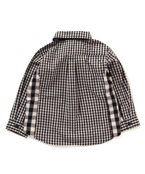 F.O.KIDS（エフオーキッズ）の「蝶ネクタイ付きシャツ（シャツ/ブラウス・キッズ・オフホワイト/ブラック・80/90/95/100/110/120/130/140）」の6枚目の写真