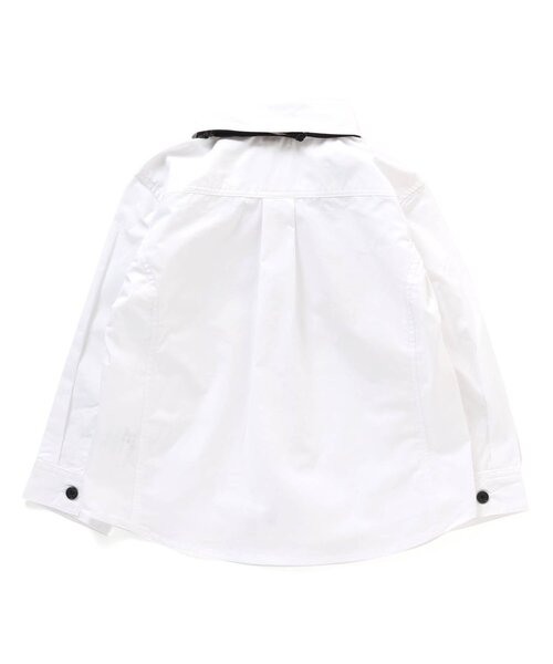 F.O.KIDS（エフオーキッズ）の「蝶ネクタイ付きシャツ（シャツ/ブラウス・キッズ・オフホワイト/ブラック・80/90/95/100/110/120/130/140）」の8枚目の写真