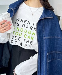 綿100%アソートロゴロングTee