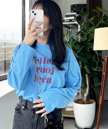 綿100%アソートロゴロングTee