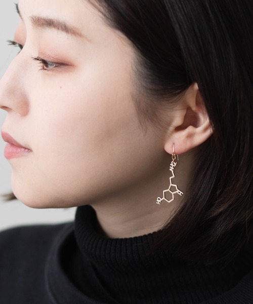 化学式モチーフピアス（ピアス（両耳用））｜gargle（ガーグル）の