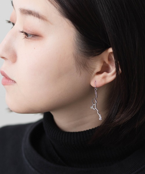 化学式モチーフピアス（ピアス（両耳用））｜gargle（ガーグル）の