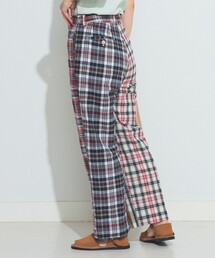 BEAMS BOY / マドラス チェック クレイジー スラックス