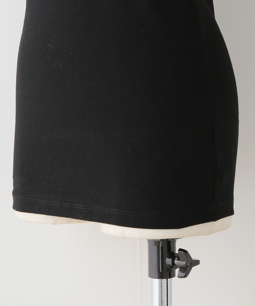 SLOBE IENA(スローブイエナ)の「パット付きバックオープンキャミ(キャミソール・レディース・ブラック/チャコールグレー/ベージュ・FREE)」の18枚目の写真