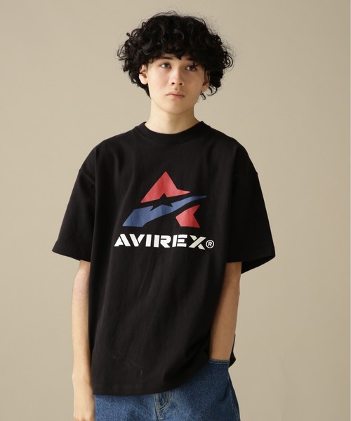 AVIREX(アヴィレックス)の「SHORT SLEEVE T-SHIRT A-STAR / 半袖 Tシャツ Aスター / AVIREX / アヴィレックス(Tシャツ/カットソー・メンズ・ブラック/ホワイト/ライトグレー/イエロー・MEDIUM/LARGE/X-LARGE/XX-LARGE)」の3枚目の写真