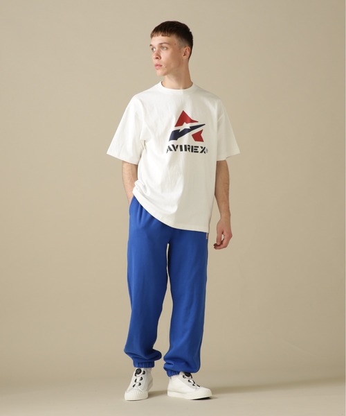 AVIREX(アヴィレックス)の「SHORT SLEEVE T-SHIRT A-STAR / 半袖 Tシャツ Aスター / AVIREX / アヴィレックス(Tシャツ/カットソー・メンズ・ブラック/ホワイト/ライトグレー/イエロー・MEDIUM/LARGE/X-LARGE/XX-LARGE)」の5枚目の写真