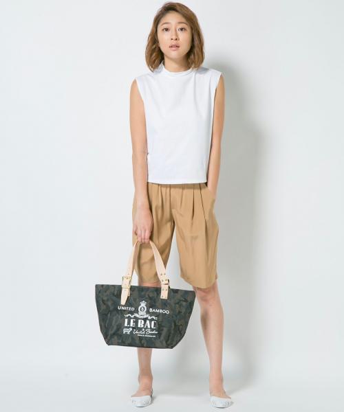 united bamboo（ユナイテッドバンブー）の「トートバッグ【M】CAMOUFLAGE TOTE マザーズ（トートバッグ・レディース・カーキ系5・F）」の15枚目の写真