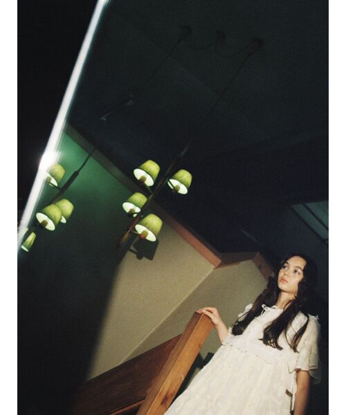 merry jenny（メリージェニー）の「スクエアシアーカラー（付け襟・レディース・ブラック/オフホワイト・FREE）」の19枚目の写真