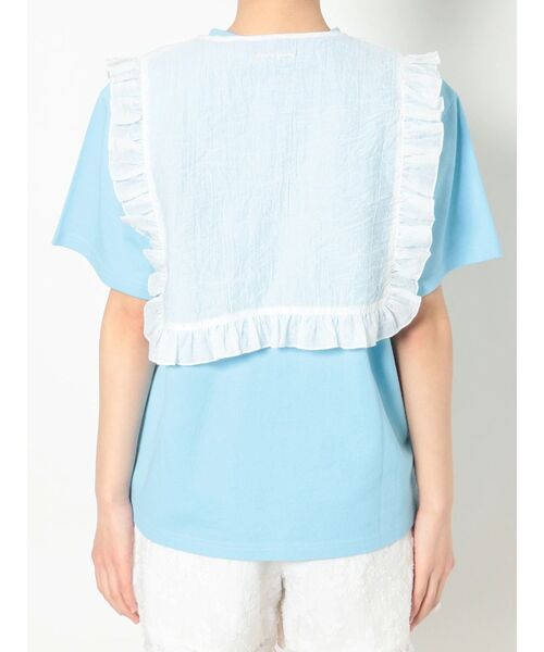 merry jenny（メリージェニー）の「スクエアシアーカラー（付け襟・レディース・ブラック/オフホワイト・FREE）」の22枚目の写真