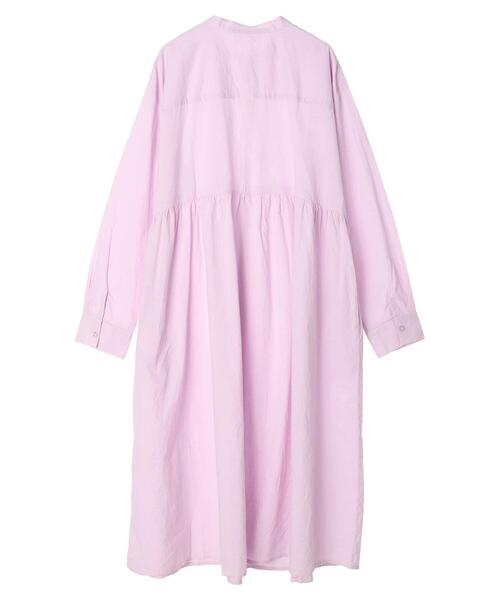 Green　Parks（グリーンパークス）の「ボリュームギャザーシャツワンピース（シャツワンピース・レディース・ラベンダー/チャコールグレー/ホワイト系その他2・FREE）」の17枚目の写真