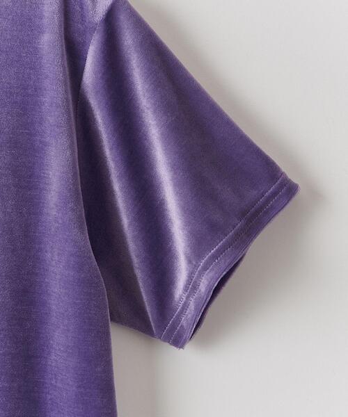 Steven Alan(スティーブンアラン)の「<Steven Alan>VELOUR PULLOVER/Tシャツ(Tシャツ/カットソー・レディース・ベージュ/ライム/ライラック・FREE)」の15枚目の写真