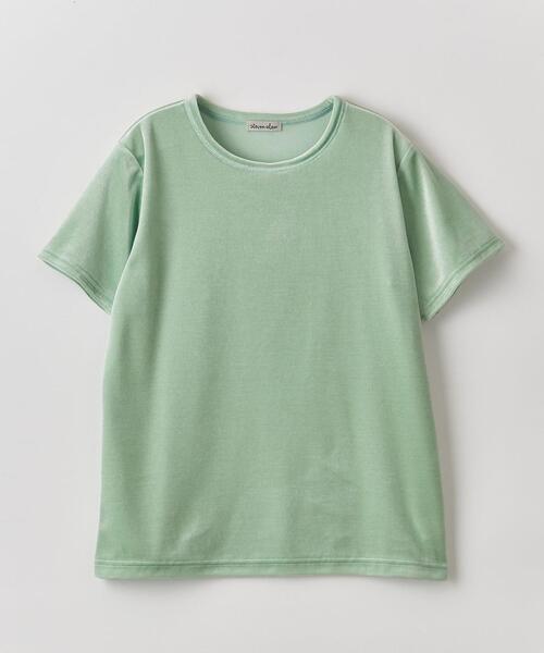 Steven Alan(スティーブンアラン)の「<Steven Alan>VELOUR PULLOVER/Tシャツ(Tシャツ/カットソー・レディース・ベージュ/ライム/ライラック・FREE)」の18枚目の写真