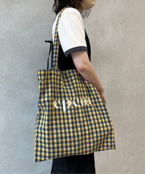 CPCM（シーピーシーエム）の「23SSカラーロゴトートバッグ（トートバッグ・レディース・グリーン/イエロー/ブラック/アイボリー・FREE）」の18枚目の写真