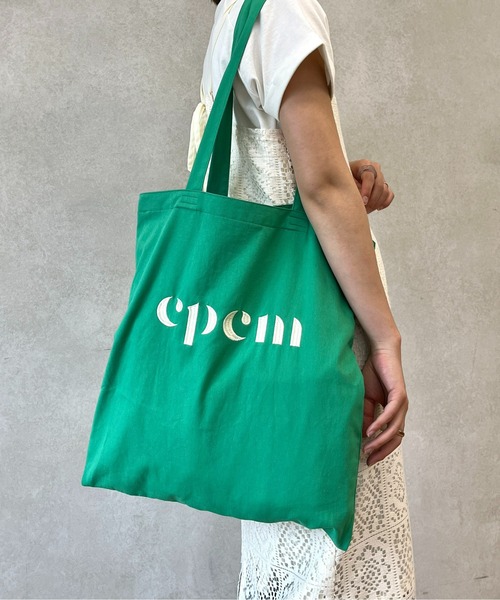 CPCM（シーピーシーエム）の「23SSカラーロゴトートバッグ（トートバッグ・レディース・グリーン/イエロー/ブラック/アイボリー・FREE）」の14枚目の写真