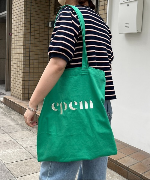CPCM（シーピーシーエム）の「23SSカラーロゴトートバッグ（トートバッグ・レディース・グリーン/イエロー/ブラック/アイボリー・FREE）」の13枚目の写真