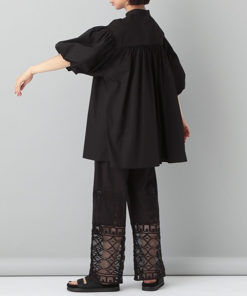 e/rm(イーアールエム)の「【e/rm】バルーンスリーブブラウス(シャツ/ブラウス・レディース・ブラック/アイボリー/ライトブラウン/イエロー系その他・FREE)」の14枚目の写真