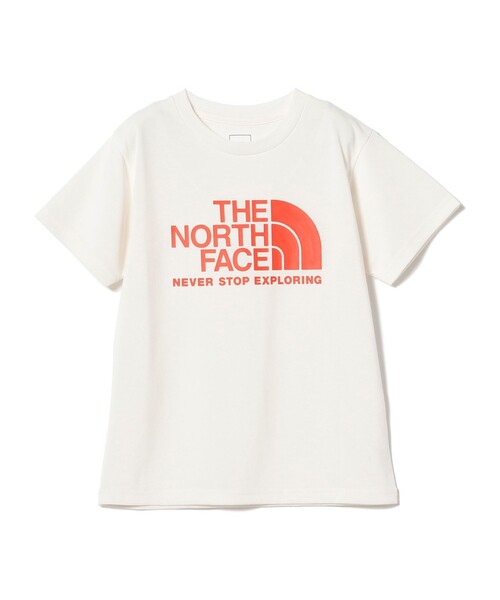 THE NORTH FACE(ザノースフェイス)の「THE NORTH FACE / バグフリー グラフィックロゴ 半袖 Tシャツ 23(100~150cm)(Tシャツ/カットソー・キッズ・オフホワイト/ネイビー・100/110/120/130/140/150)」の2枚目の写真
