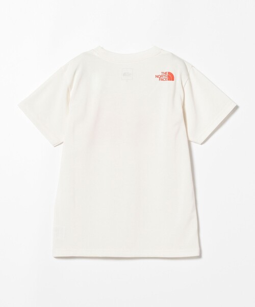 THE NORTH FACE(ザノースフェイス)の「THE NORTH FACE / バグフリー グラフィックロゴ 半袖 Tシャツ 23(100~150cm)(Tシャツ/カットソー・キッズ・オフホワイト/ネイビー・100/110/120/130/140/150)」の7枚目の写真