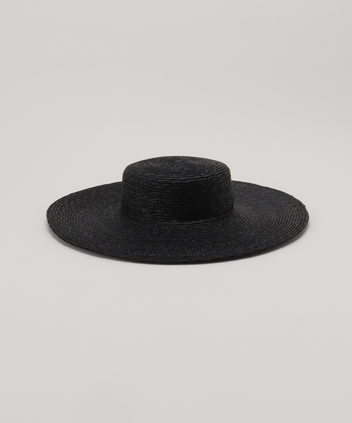 FERRUCCIO VECCHI（フェリシオベッキ）の「【FERRUCCIO VECCHI/フェリシオベッキ】  BLACK HAT（ハット・レディース・ブラック・FREE）」の2枚目の写真