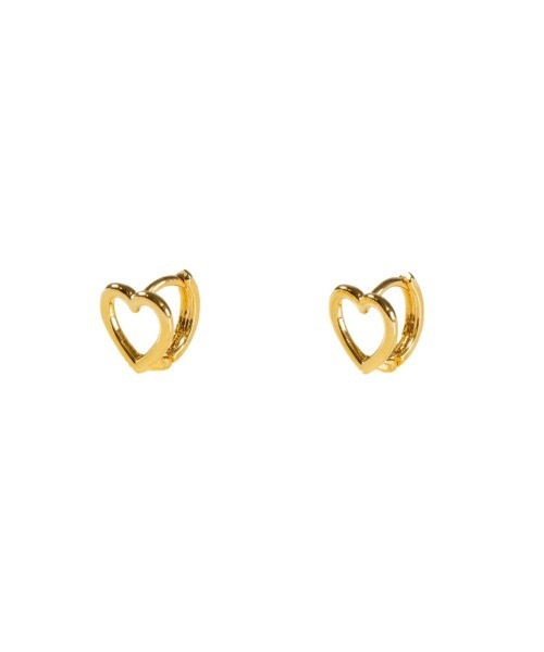 whim(ウィム)の「Tiny Heart Catchless Pierce-ハートキャッチレスピアス-(ピアス(両耳用)・レディース・シルバー/ゴールド・FREE)」の14枚目の写真