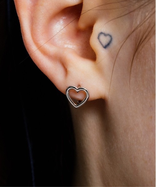 セール】Tiny Heart Catchless Pierce-ハートキャッチレスピアス
