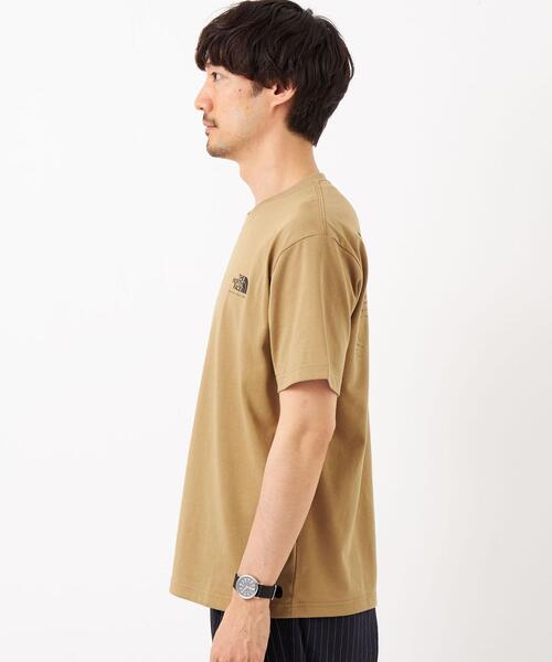 THE NORTH FACE（ザノースフェイス）の「＜THE NORTH FACE＞ヒストリカルロゴティー Tシャツ（Tシャツ/カットソー・メンズ・ブラック/ホワイト/ベージュ・M/L/XL）」の4枚目の写真