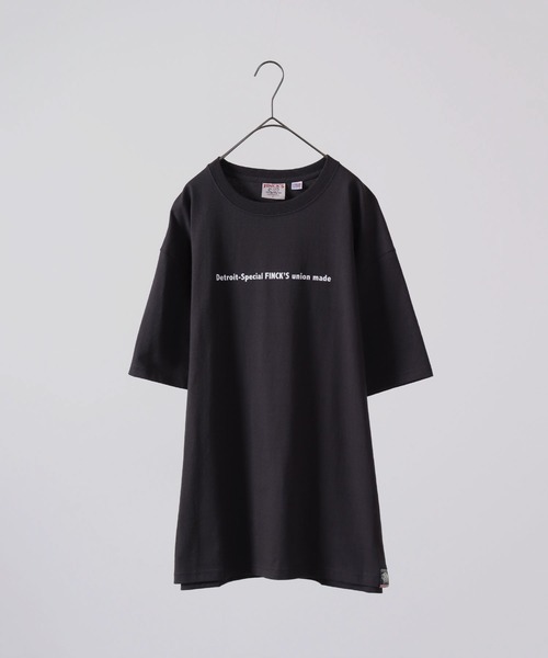 FUNALIVE(ファンアライブ)の「FINCK'S イラスト柄 オーバーサイズ半袖Tシャツ(Tシャツ/カットソー・メンズ・ホワイト系その他3/グリーン/ホワイト系その他/グレー系その他2/グレー系その他3/ラベンダー/サンドベージュ/グレー系その他/チャコールグレー/オフホワイト/ホワイト系その他2/サックスブルー・XL/L/M)」の21枚目の写真