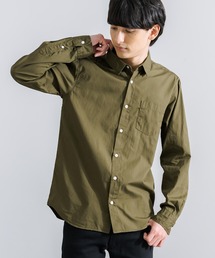 日本製 ナノファイン加工 ブロードレギュラーカラー 長袖シャツ