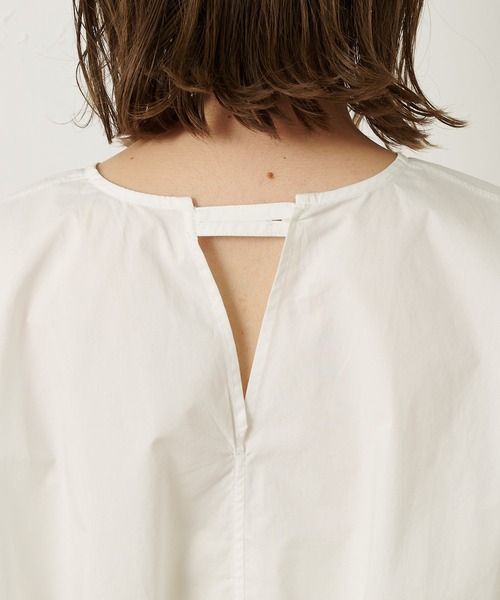 Omekashi(オメカシ)の「バルーンショートシャツ(シャツ/ブラウス・レディース・オフホワイト/ブラック/ベージュ・FREE)」の5枚目の写真