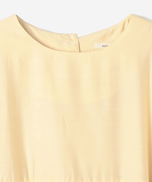 Bshop（ビショップ）の「eunoia | ギャザーワンピース WOMEN 
