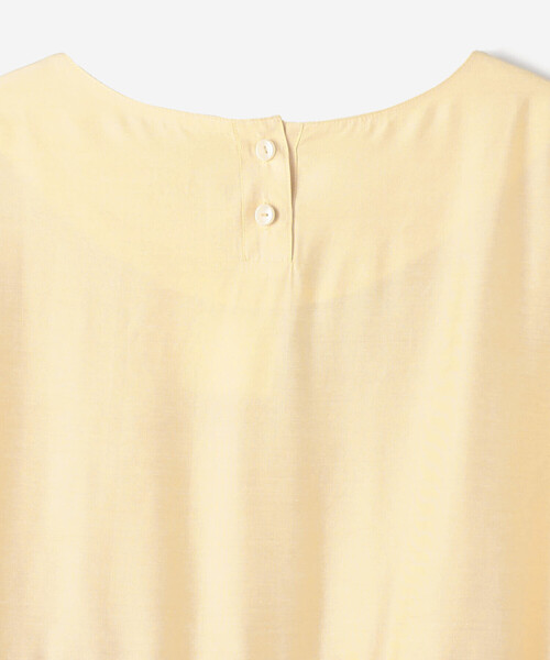 Bshop(ビショップ)の「eunoia | ギャザーワンピース WOMEN(ワンピース・レディース・ブラック/イエロー・F)」の8枚目の写真