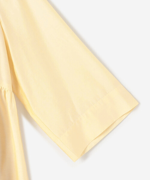 Bshop(ビショップ)の「eunoia | ギャザーワンピース WOMEN(ワンピース・レディース・ブラック/イエロー・F)」の11枚目の写真