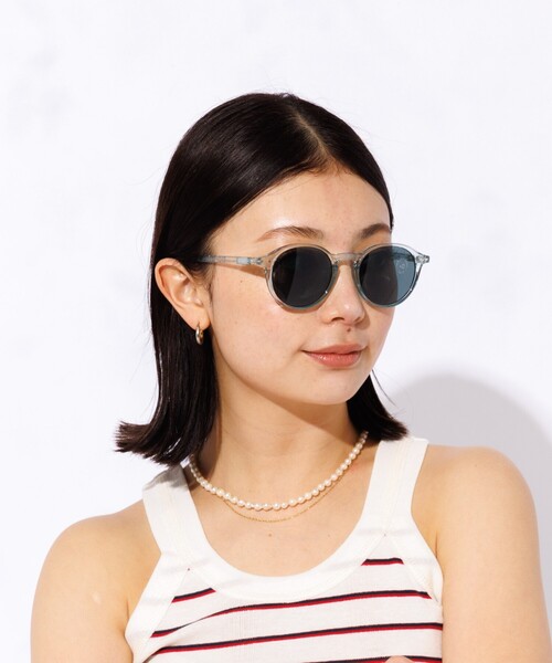 IZIPIZI(イジピジ)の「【IZIPIZI / イジピジ】SUN #D / ボストン型 サングラス / ユニセックス(サングラス・メンズ・ブラック/ネイビー/カーキ/ピンク/イエロー/その他1/その他2/その他3/シルバー/その他4/ゴールド/アイボリー・フリー)」の19枚目の写真