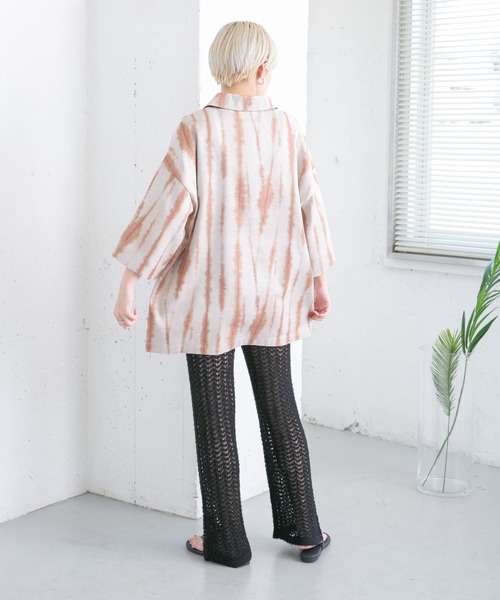 KBF（ケイビーエフ）の「透かし編みニットパンツ（その他パンツ・レディース・ブラック/ベージュ/ブラウン・ONE）」の21枚目の写真