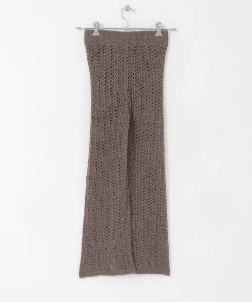 セール】透かし編みニットパンツ（その他パンツ）｜KBF（ケイビーエフ