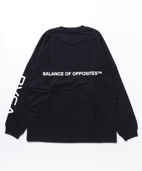 RVCA（ルーカ）の「RVCA/ルーカ ロゴロンT オーバーサイズ ドロップショルダー BD042-064（Tシャツ/カットソー・メンズ・カーキ/ブラック×ブラック/ホワイト×ブラック・M/S/L）」の20枚目の写真