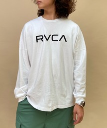 RVCA | RVCA/ルーカ ロゴロンT オーバーサイズ ドロップショルダー BD042-064(Tシャツ/カットソー)